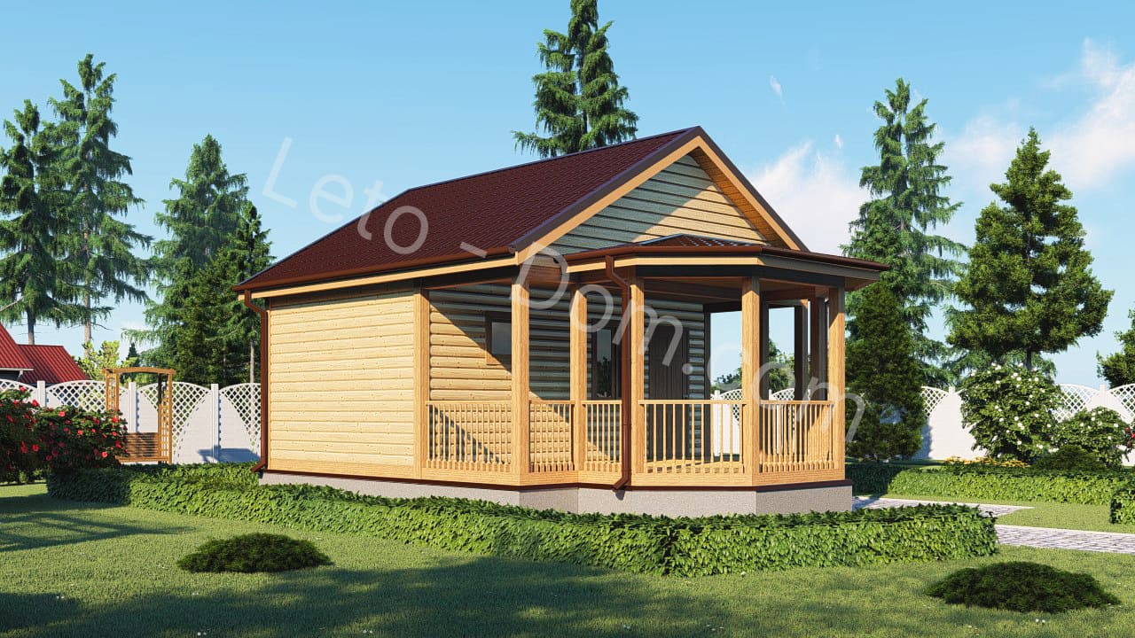 дом из бруса