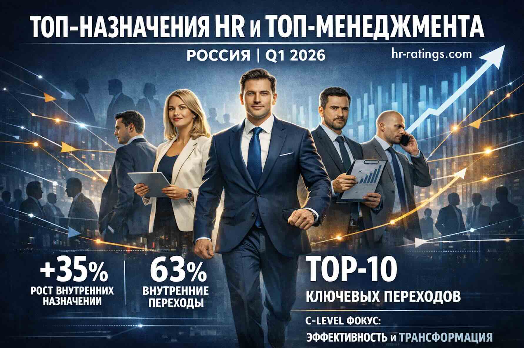 10 самых важных должностных назначений России в I квартале