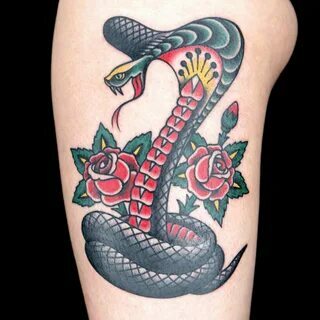 Мужские татуировки с кобрами - символы мужества и силы