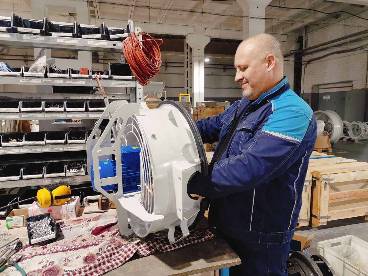 производство осевых вентиляторов