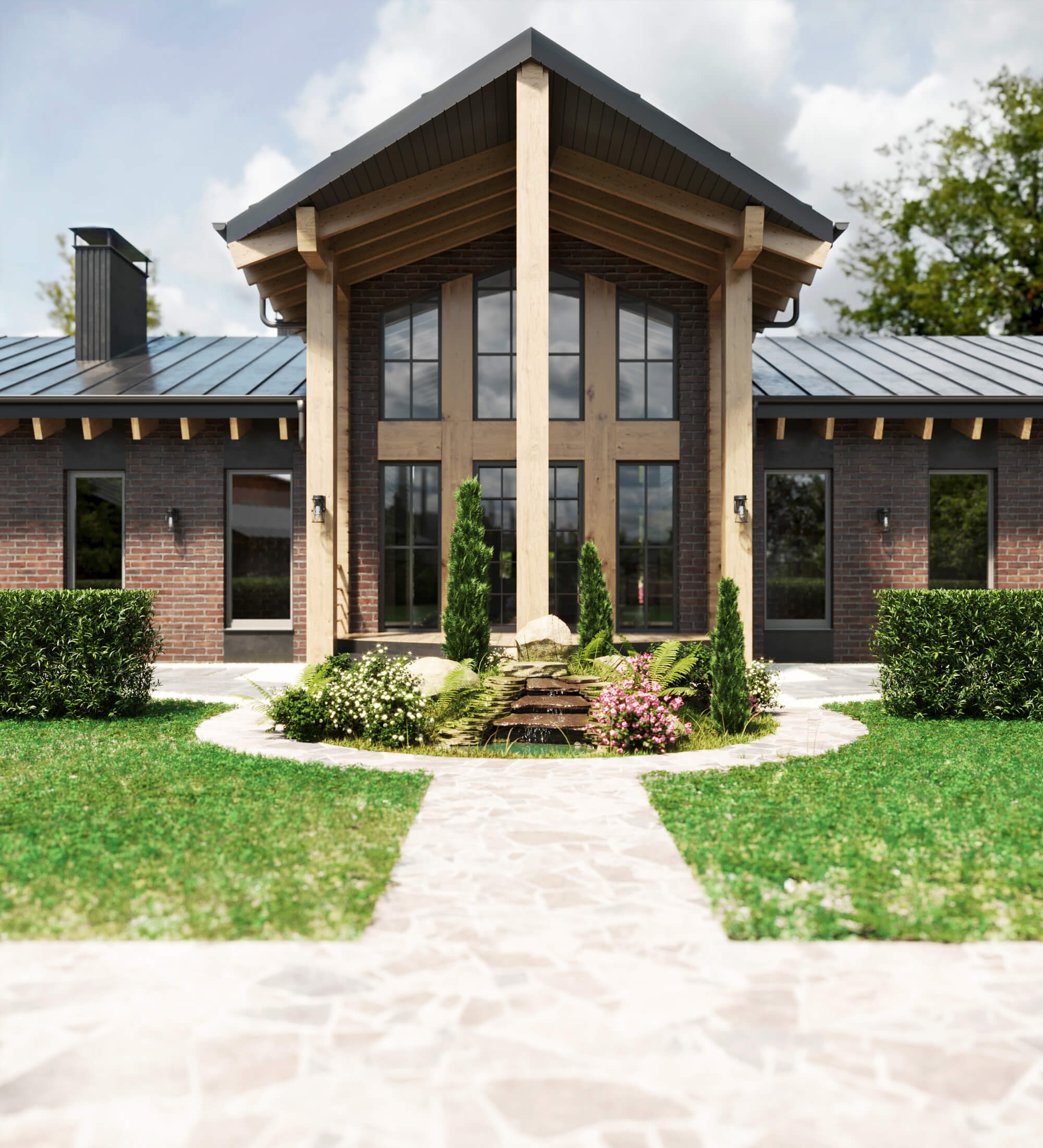 Апшеронске готовый дом дизайн