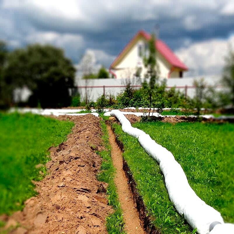 Дренаж участка