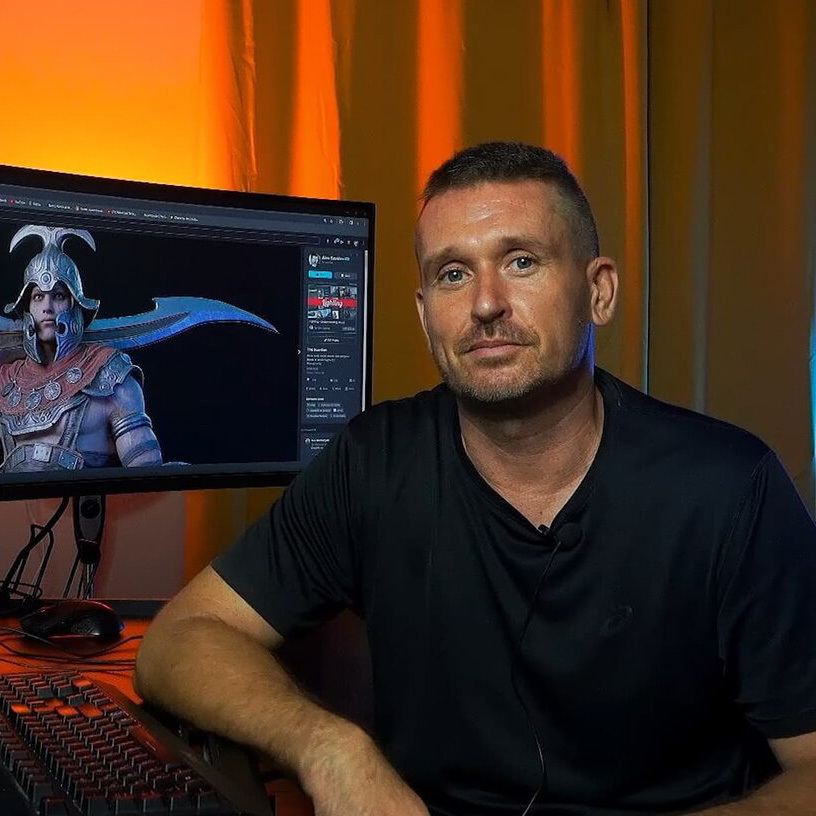 Алексей Савельев — преподаватель 3D Monsters School