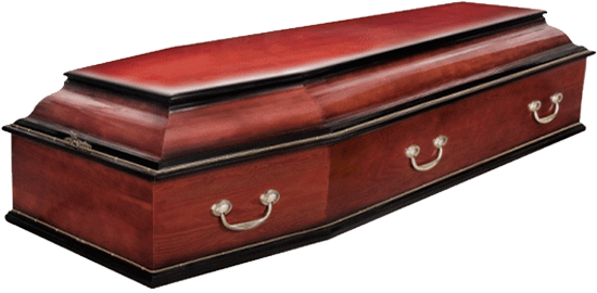 Гроб лакированный, &quot;Классика&quot;, колода