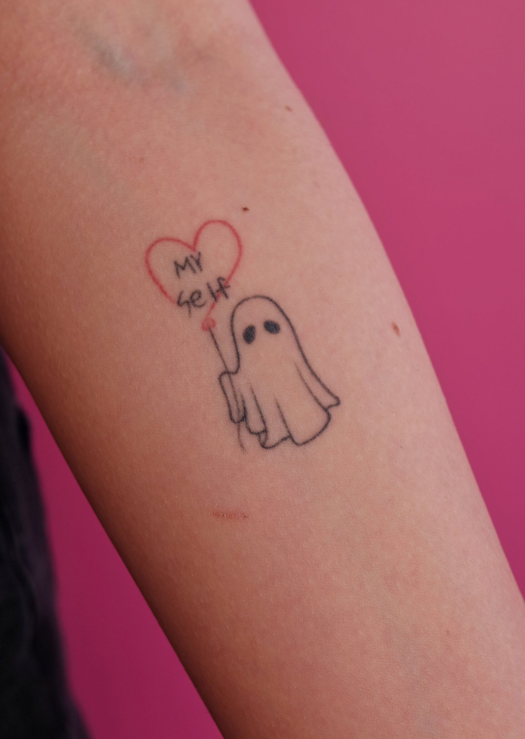 Зажившая мини-тату VivoTattoo — пример 3