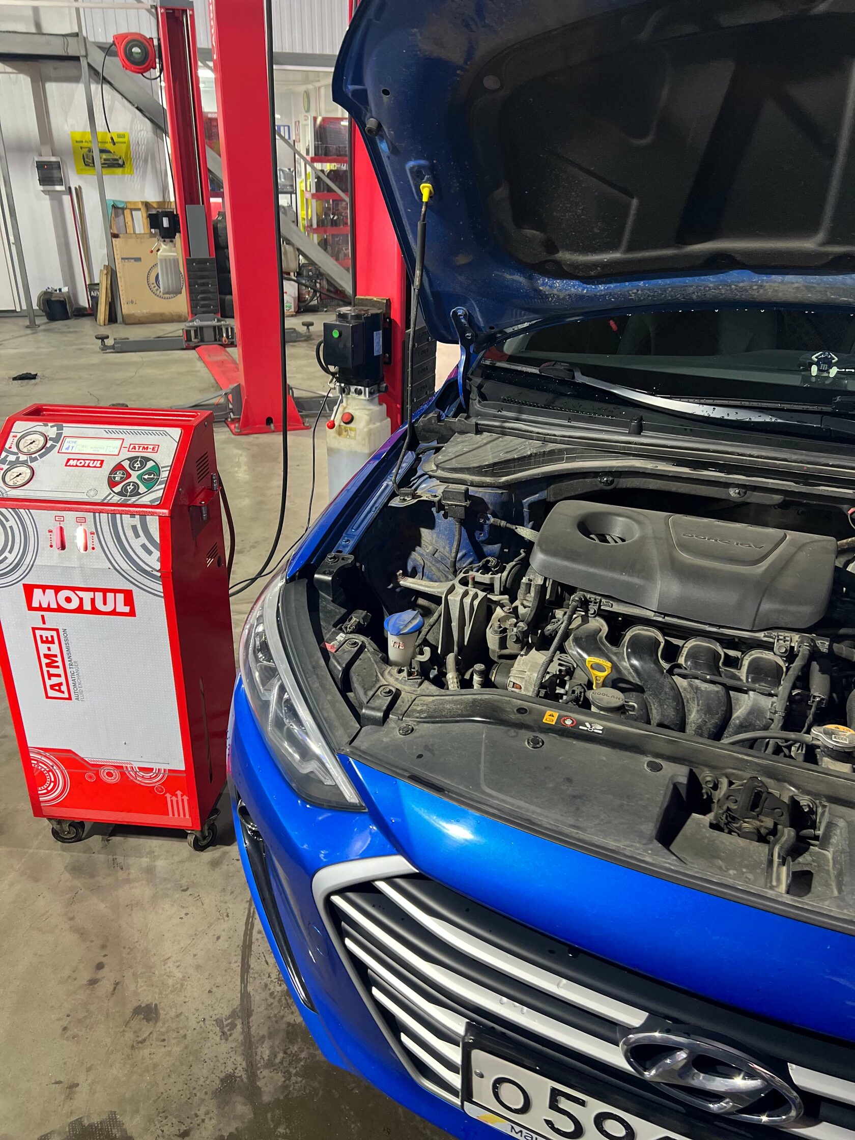 Установка Motul Evo для АКПП Hyundai