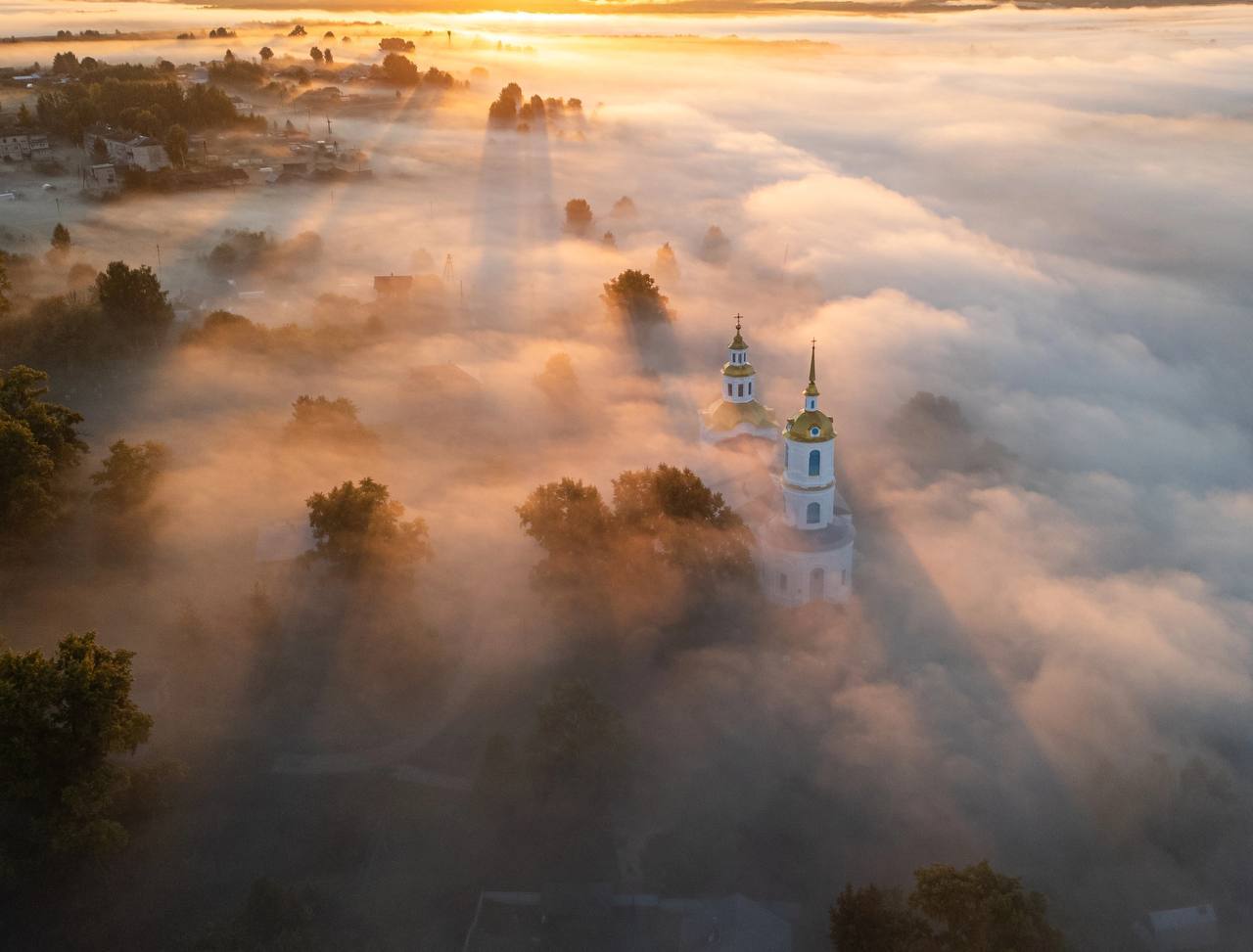 Евгений Карепанов. Конец лета. Вятка, село Юрьево