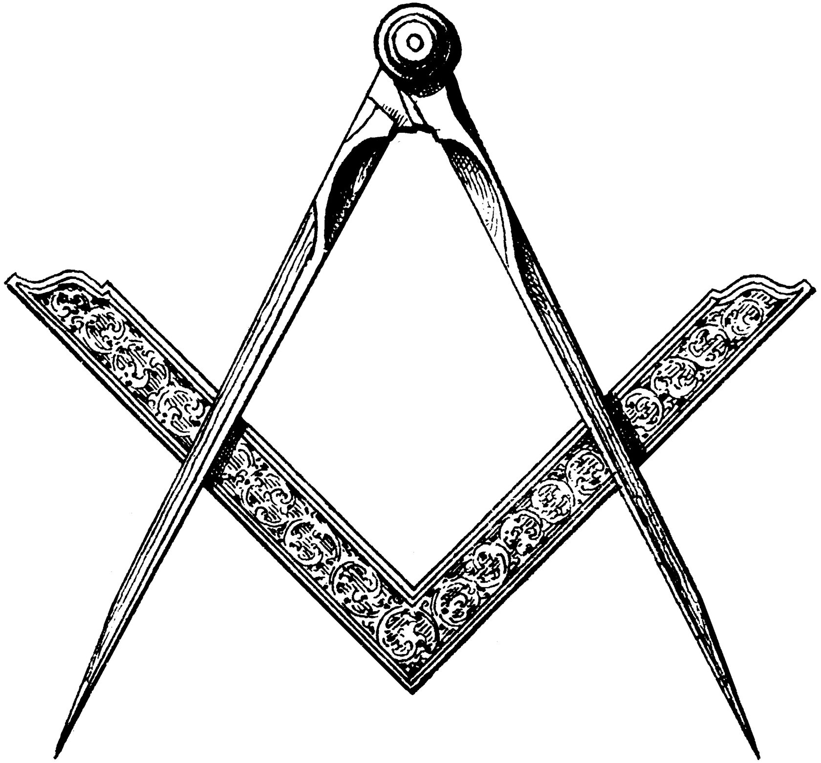 Наугольник Масонский символ
