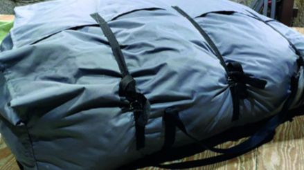 Бескаркасные палатки