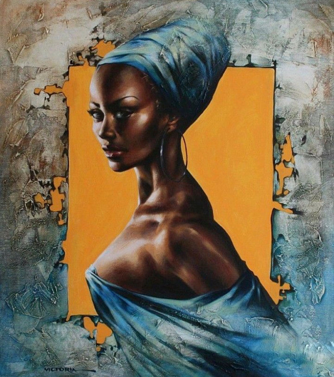 Ирина Виммер картина африканка