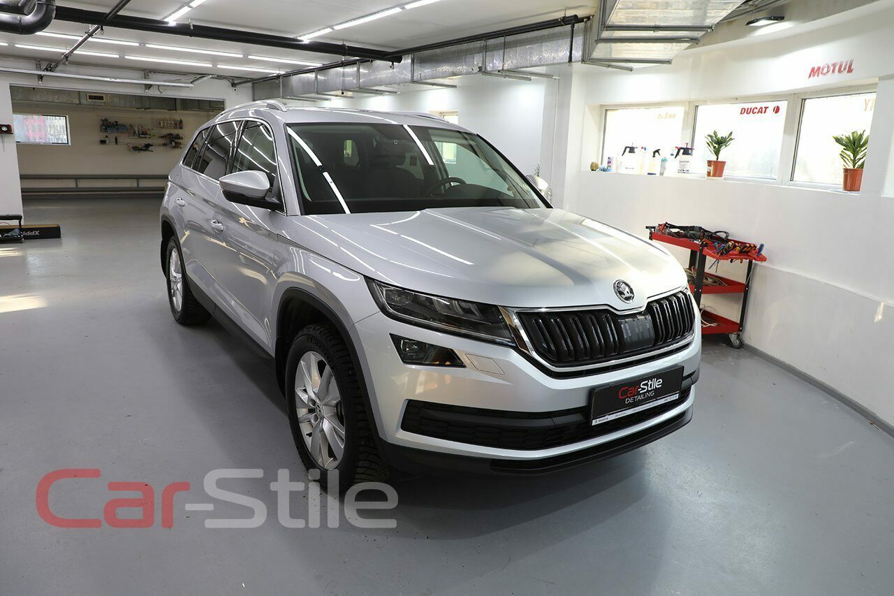 Полная оклейка Škoda Kodiaq пленкой Llumar