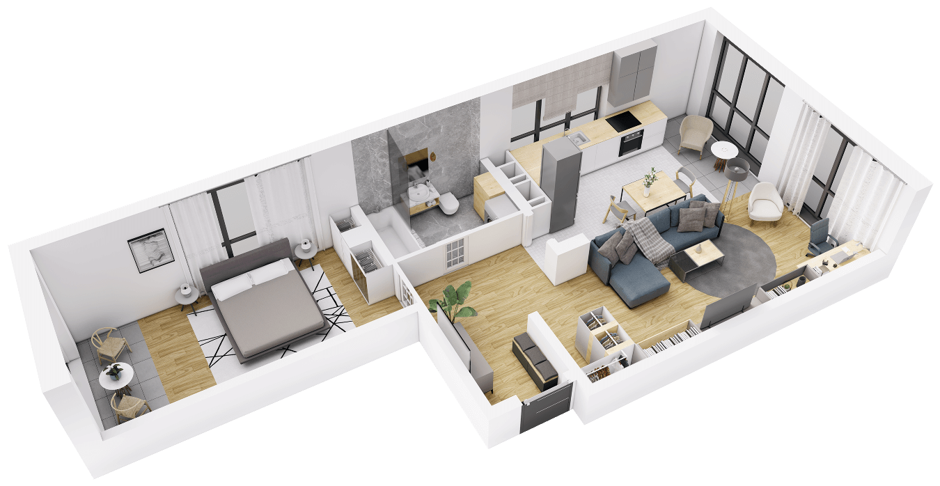 2-комнатная