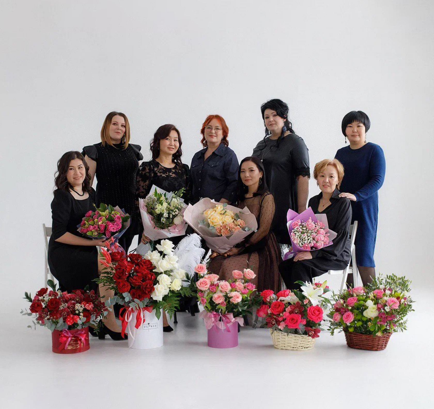 Профессиональные флористы - команда цветочной студии