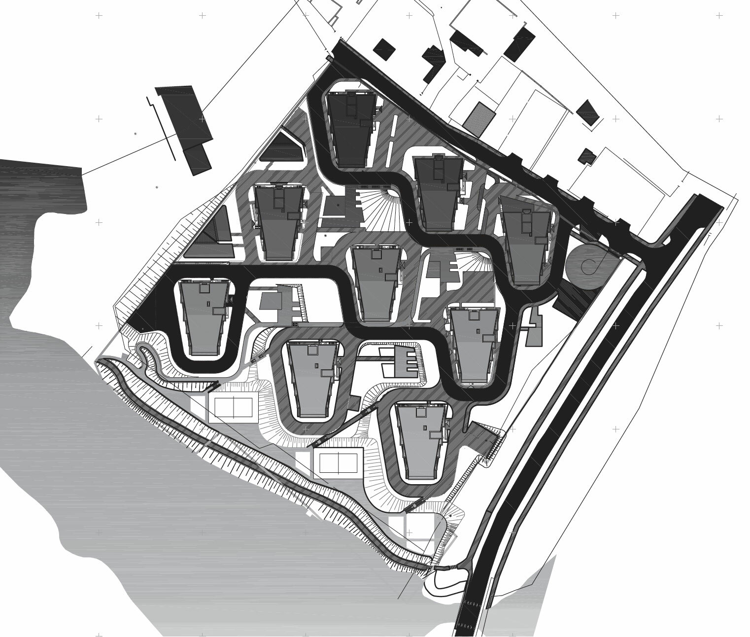 Жилой комплекс в Химках. Генплан