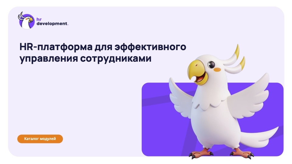 HR Development — единая модульная HR-платформа
