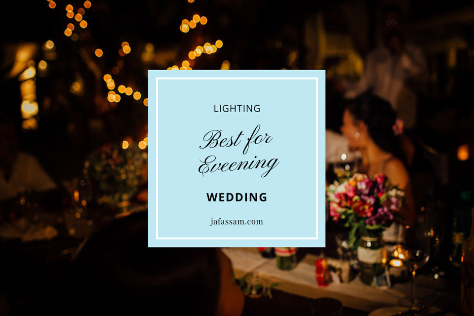 The Best Lighting For Your Wedding Evening Reception
