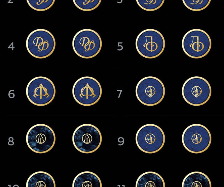 запонки с инициалами