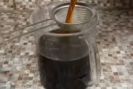 Приготовление кофейного ликёра в домашних условиях: шаг 6