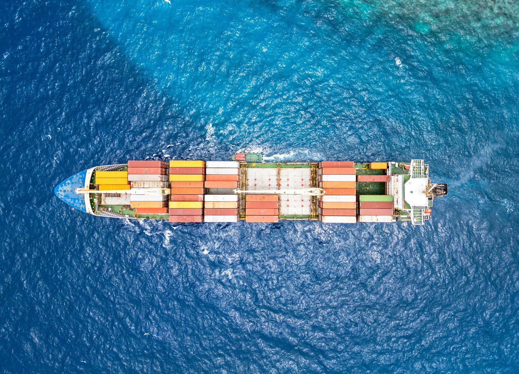 Контейнерное судно VR-Trade — морская доставка