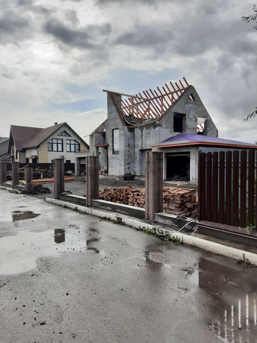 Монтаж кровли