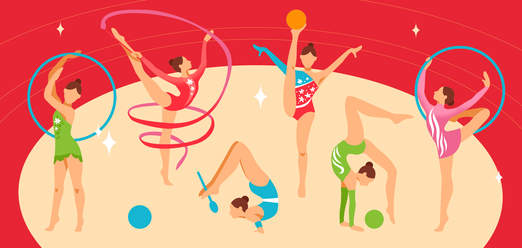 Художественная гимнастика: красота и грация Специальной Олимпиады