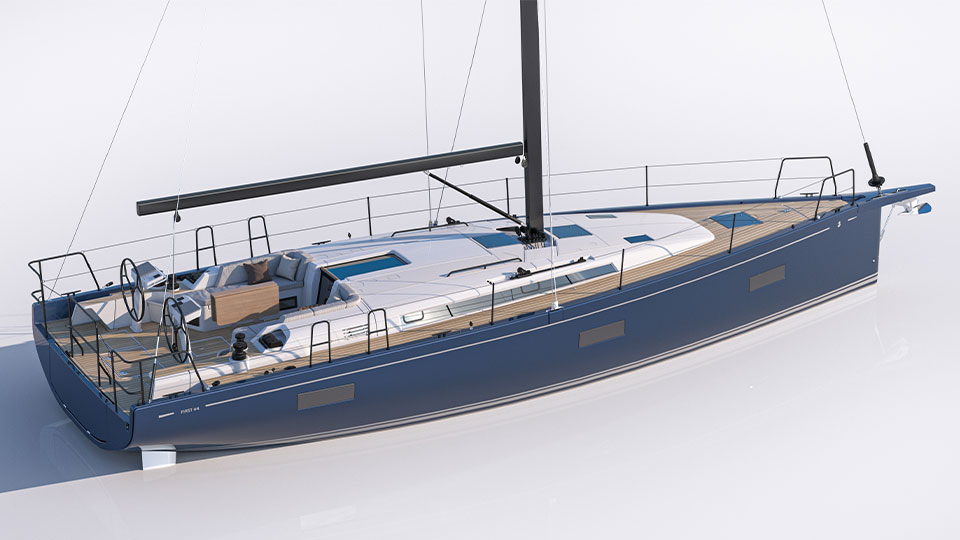 Beneteau First 44 — обзор новой гоночно-круизной парусной яхты