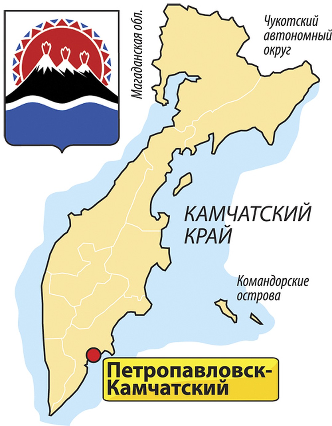 Камчатский округ. Камчатский полуостров на карте. Полуостров Камчатка на карте. Камчатский край на карте России. Петропавловск-Камчатский на карте России.