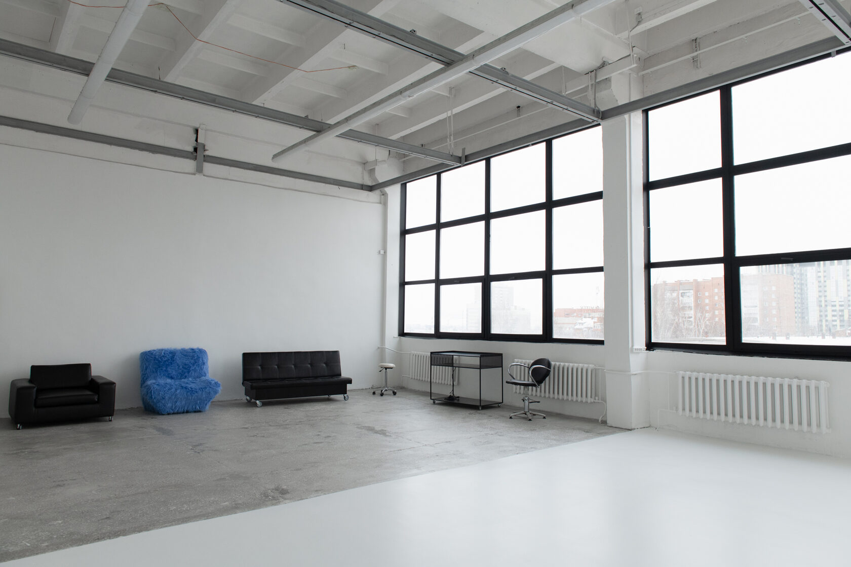 Зал-конструктор ЦЕХ в фотостудии ЭЛЕКТРОЗАВОД ⚡