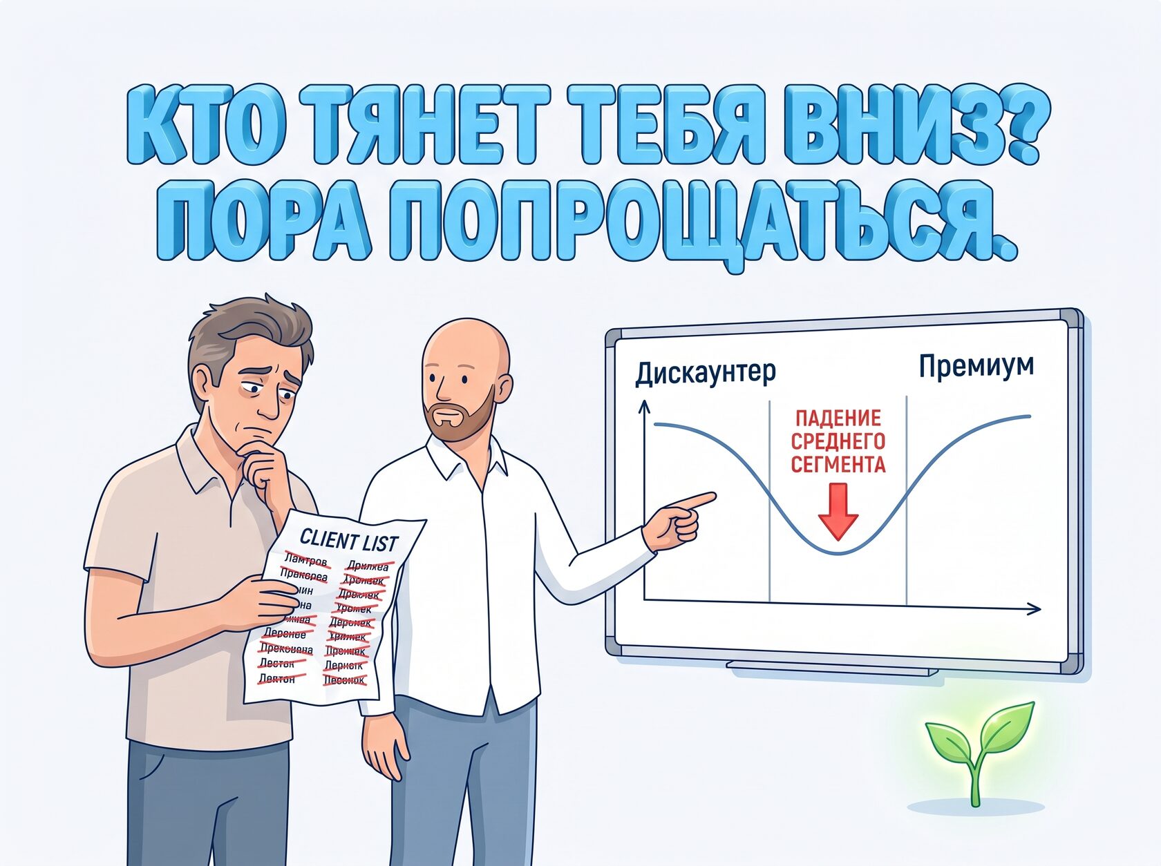 Потребительские сегменты: как перестать держаться за клиентов, которые тянут бизнес вниз