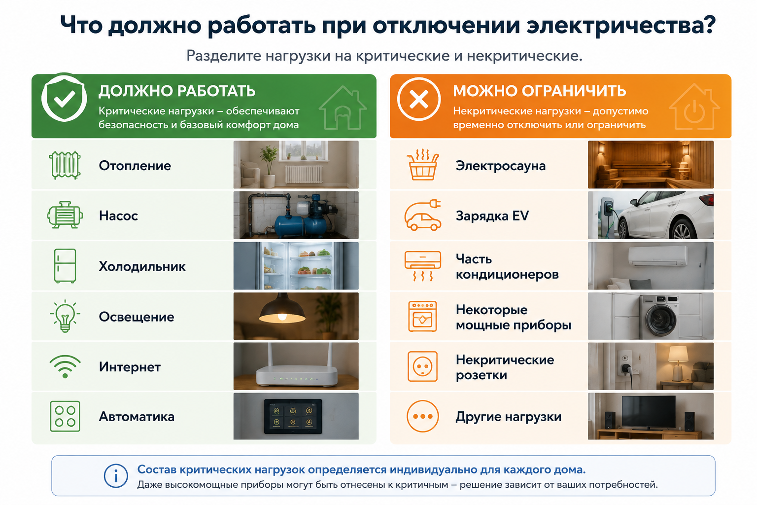 определение критических нагрузок для дома