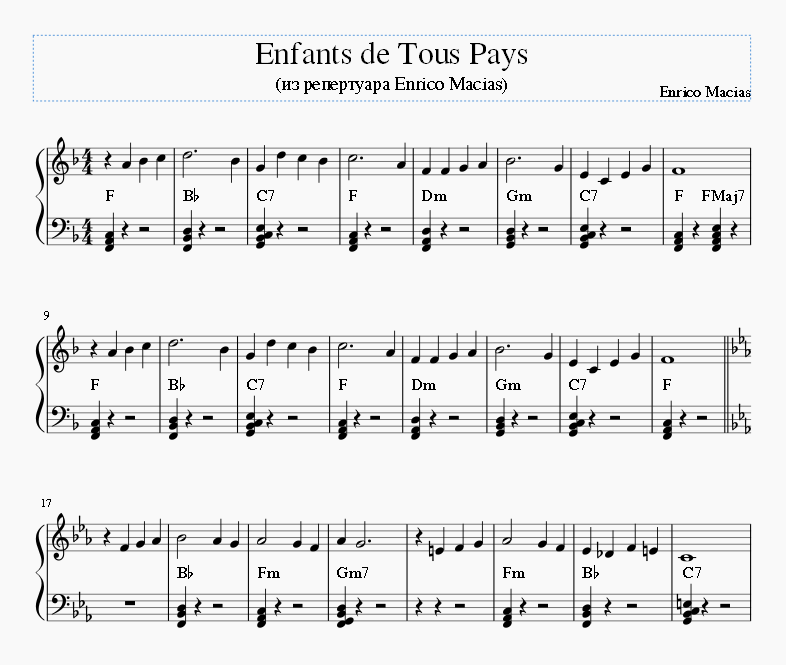 Enfants de Tous Pays