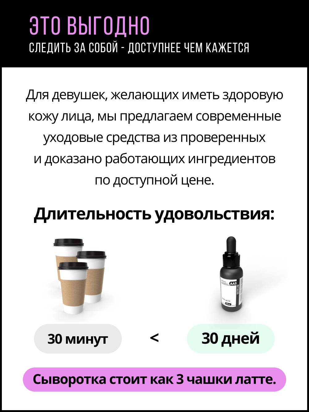 Сыворотка анти-акне купить, сыворотка от акне - Ustinov Cosmetics