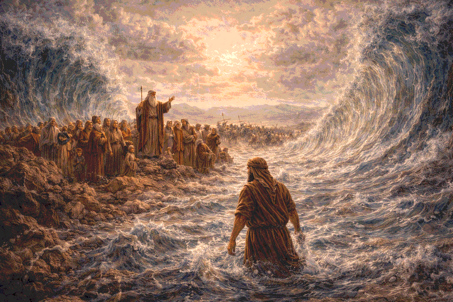 Недельная глава Бешалах: шаг веры перед морем