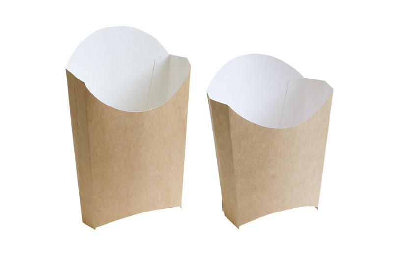 French fries kraft packaging