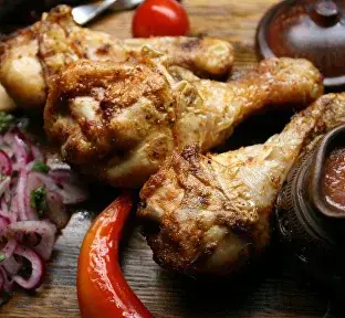 Шашлык из куриной голени - 300 грамм — заказать с доставкой в Пензе