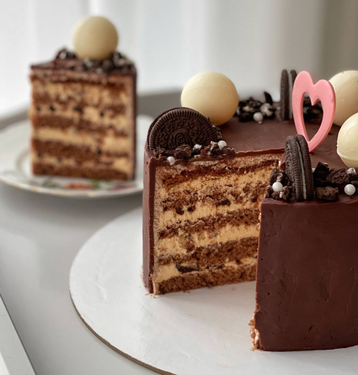 Украшение торта шоколадным кружевом — рецепт с фото и видео