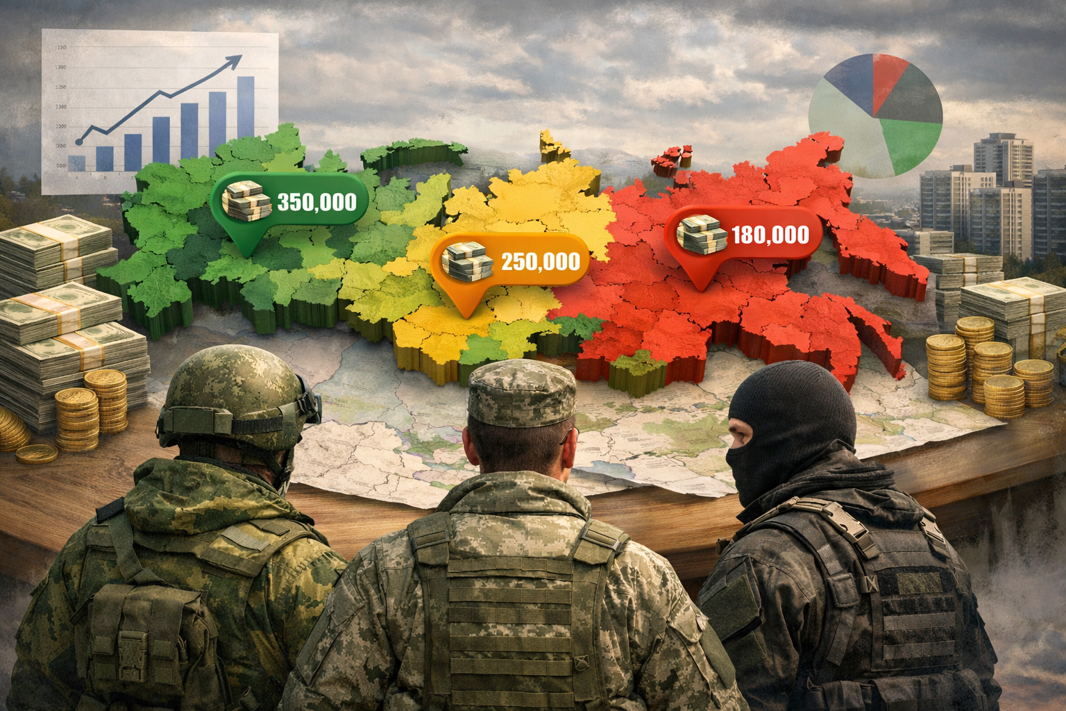 Выплаты на СВО по регионам - где платят больше и сколько получают участники по контракту в 2026 году
