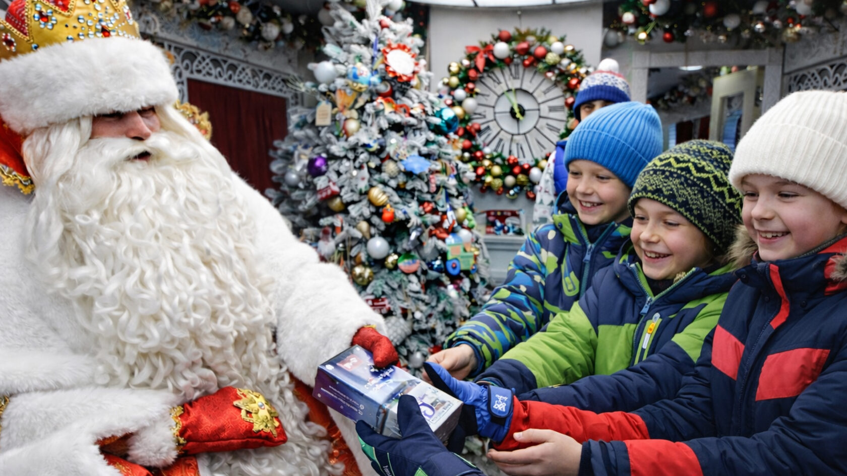 Поезд Деда Мороза. Россия