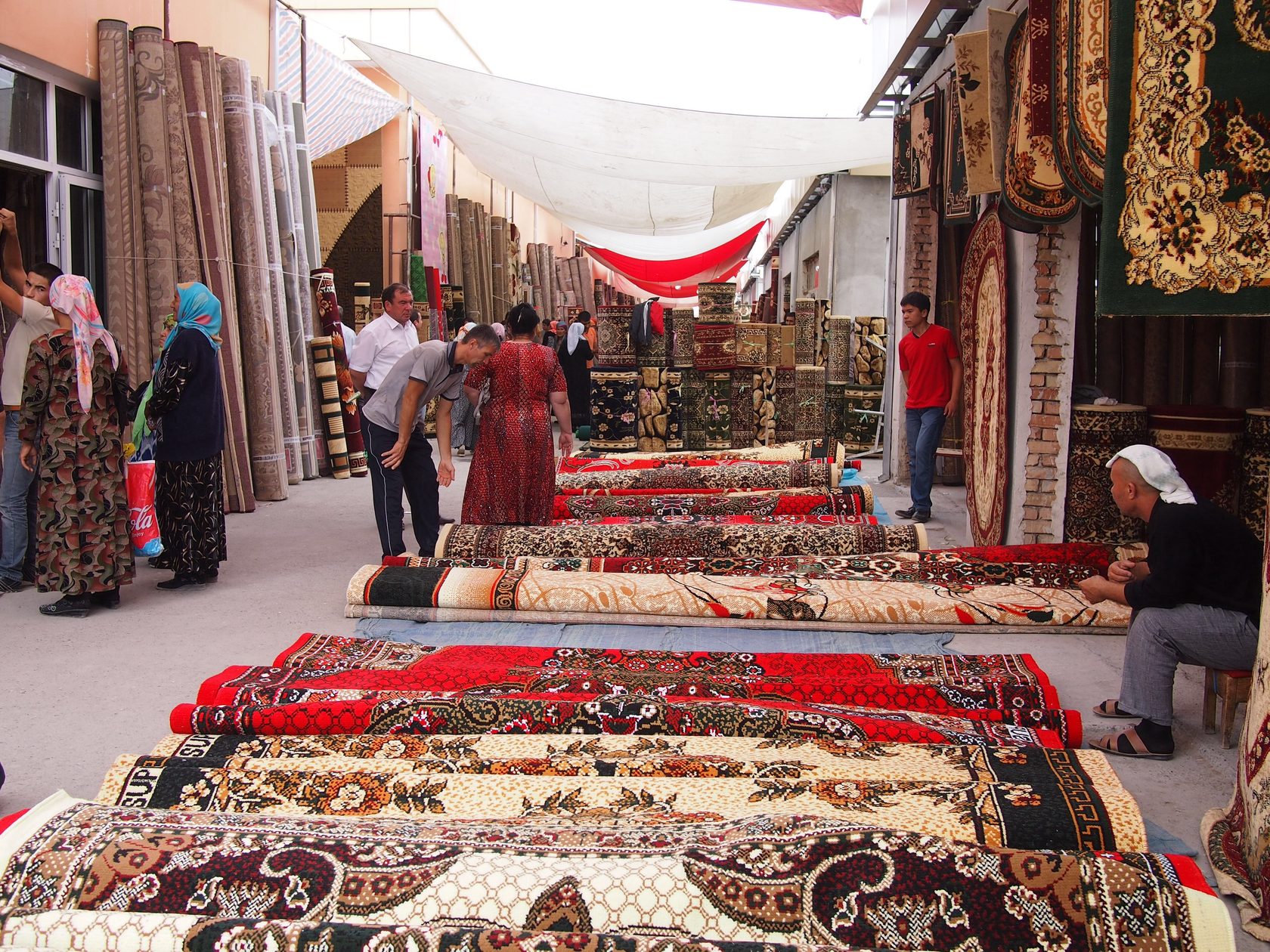 Узбекский рынок Самарканд