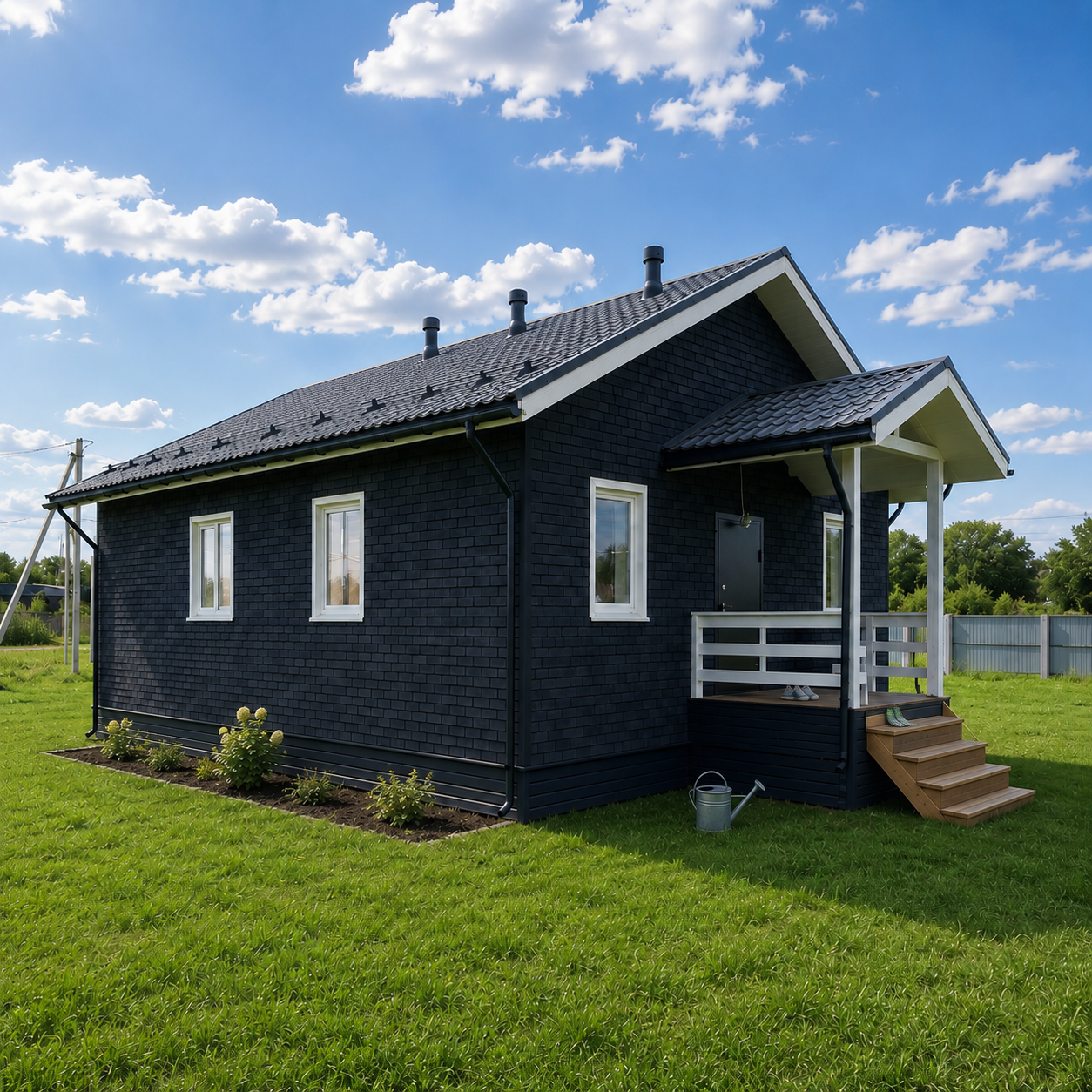 Каркасный дом 83,5 м² под ключ Воскресенск