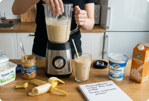 Домашний коктейль