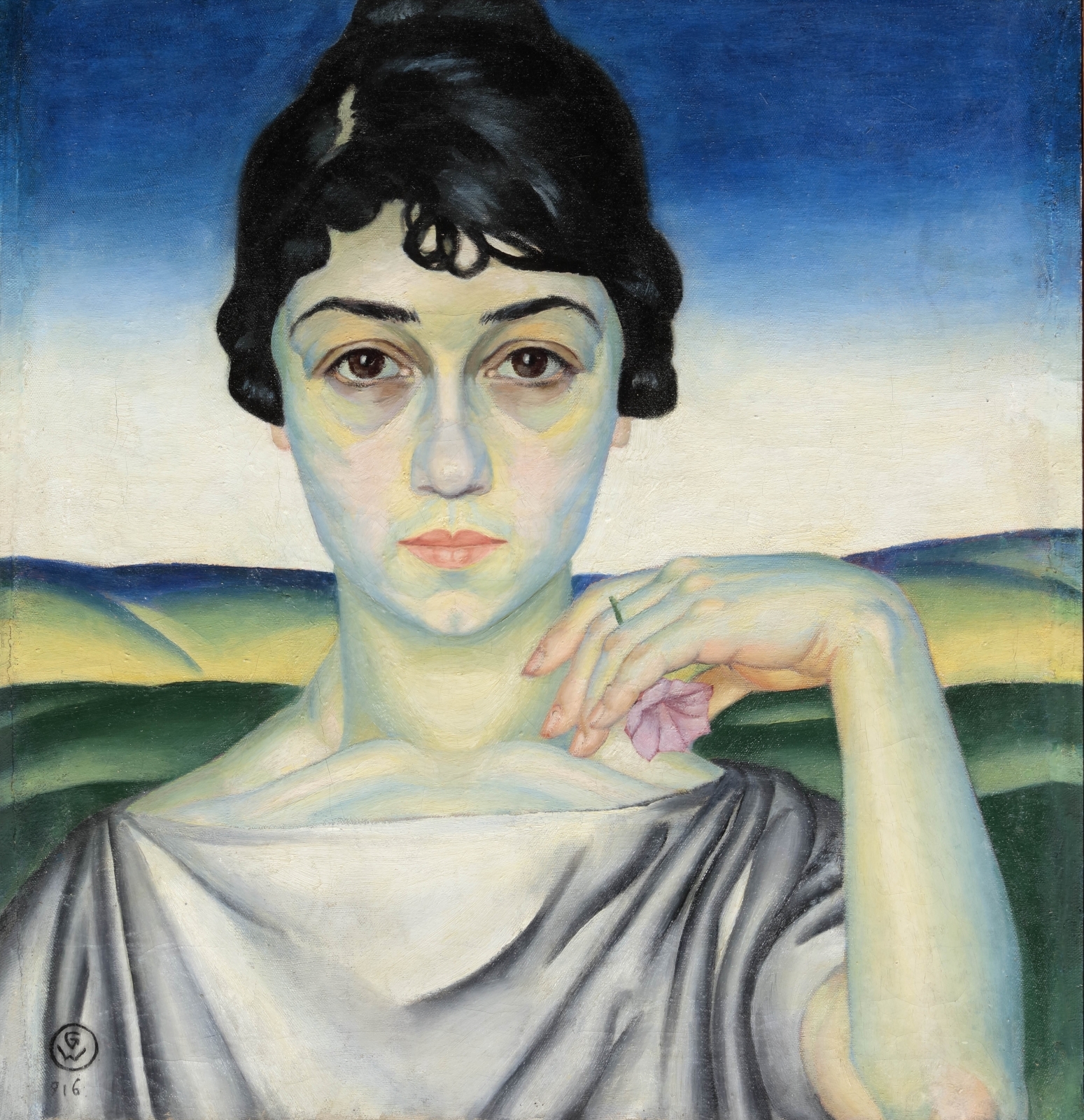 Портрет сестры Г.А. Гринберг. 1916