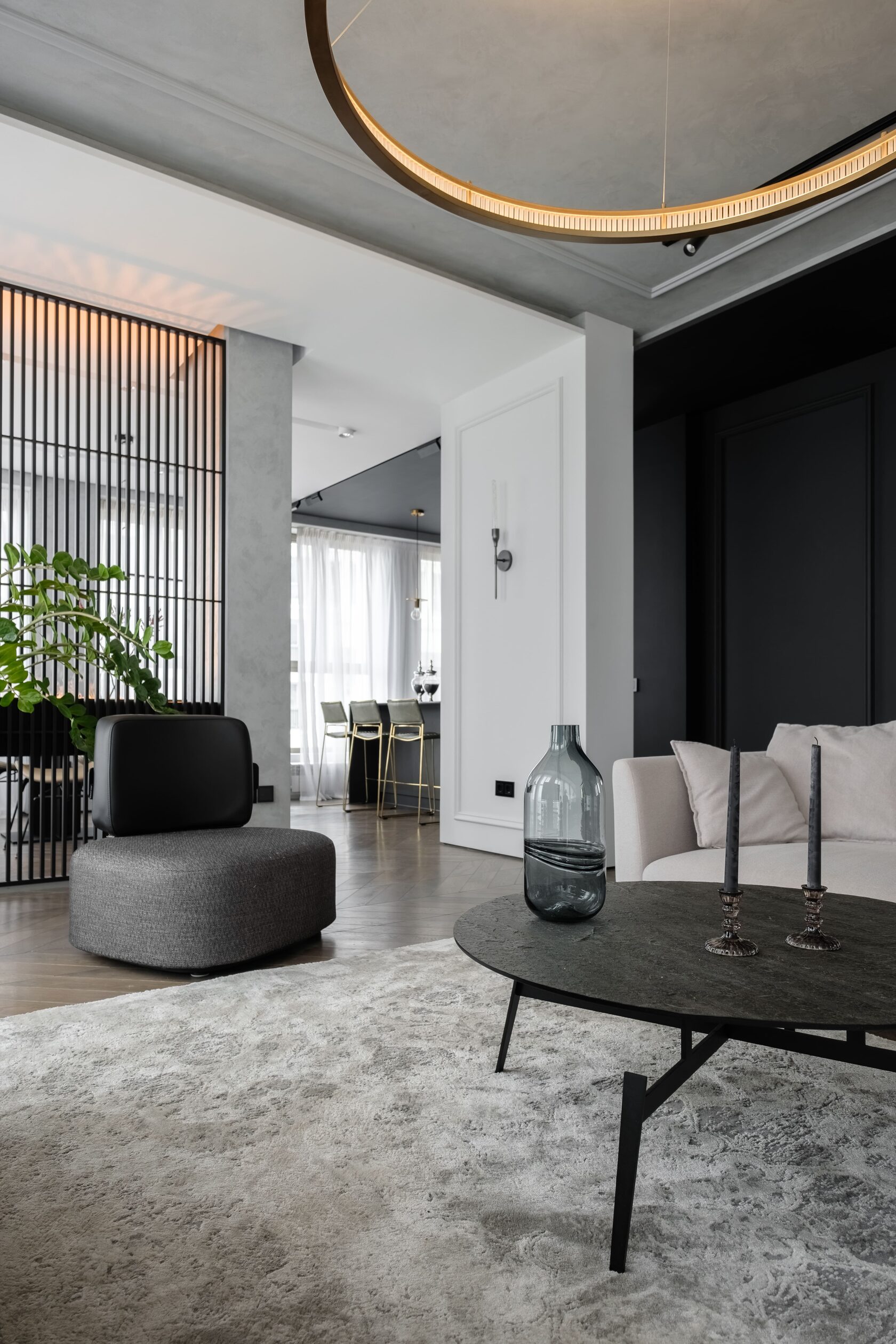 Жилой интерьер в ЖК Golden City 90 м2 | Petrov Design
