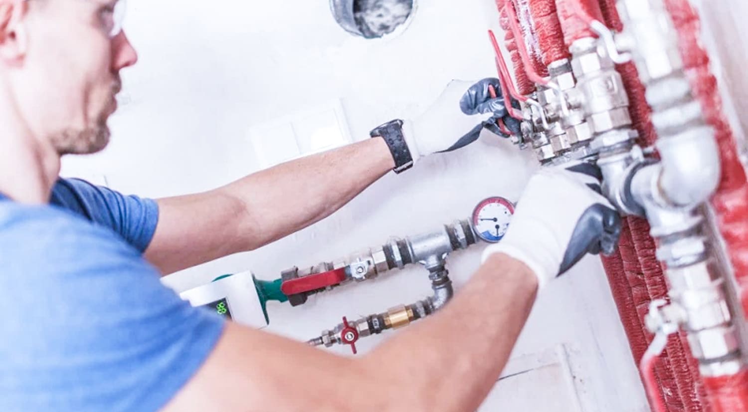 заменить трубы отопления REXAY 