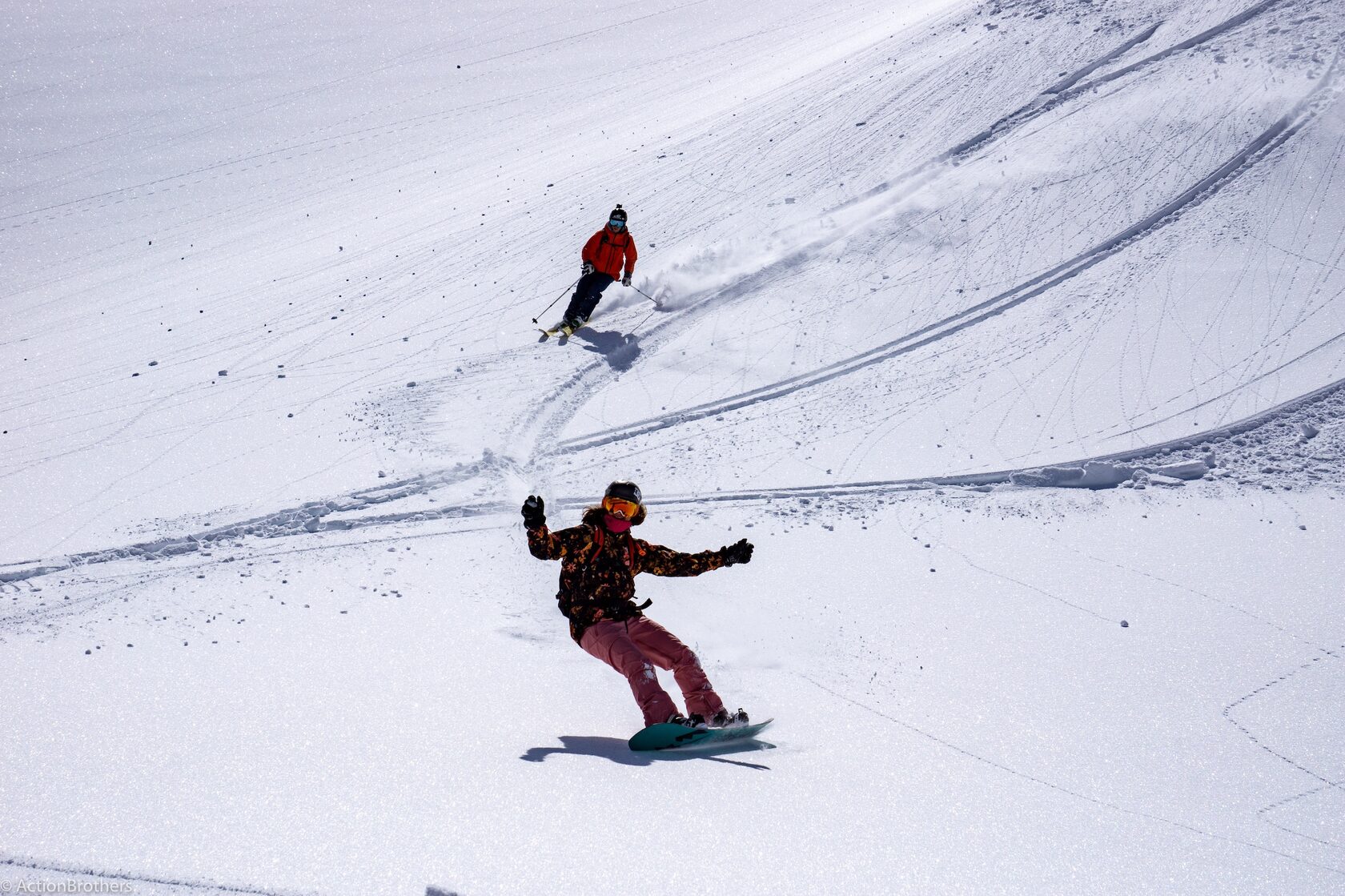 Весеннее катание на Розе Хуторе