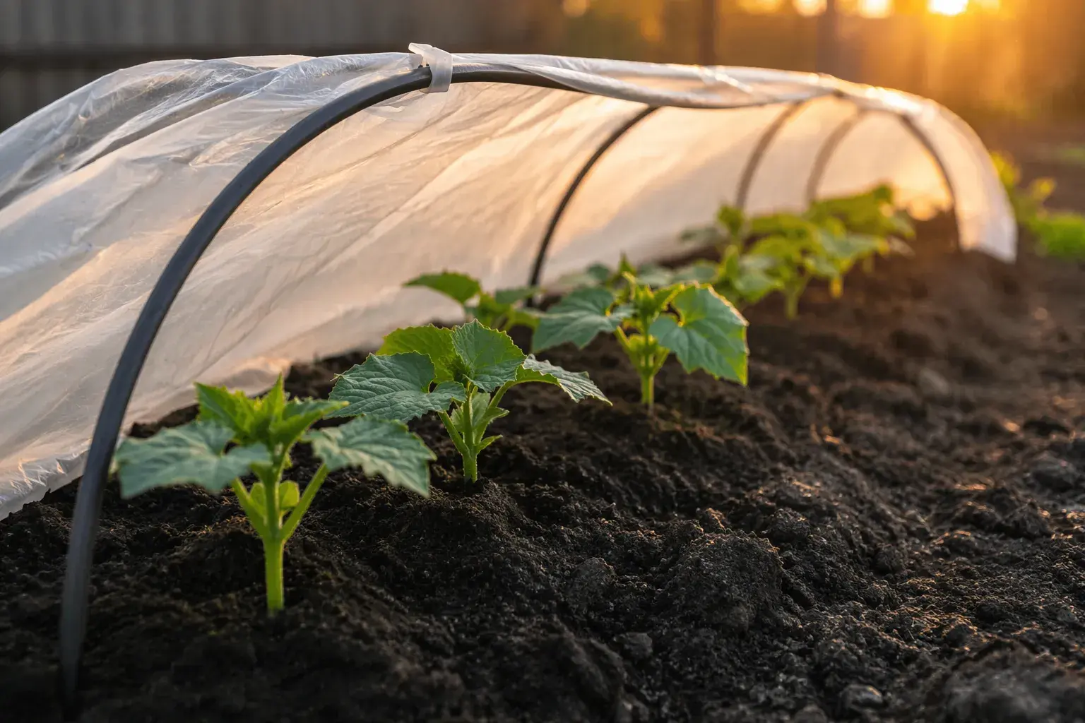 Когда сажать огурцы в открытый грунт