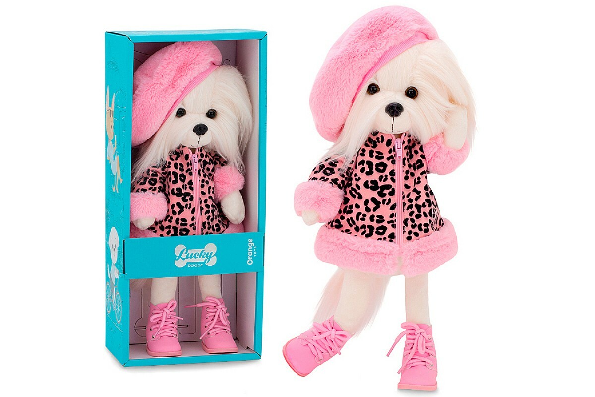 Мягкая игрушка Lucky Mimi. Mon Amour с каркасом 37 см