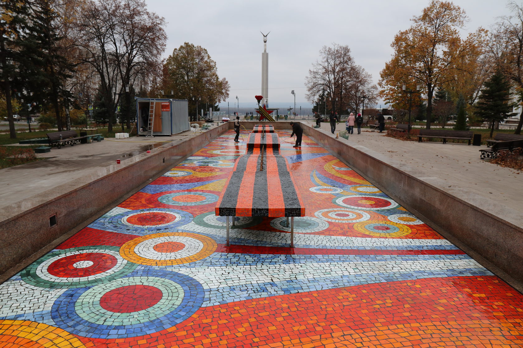 Мозаичный фонтан, Самара