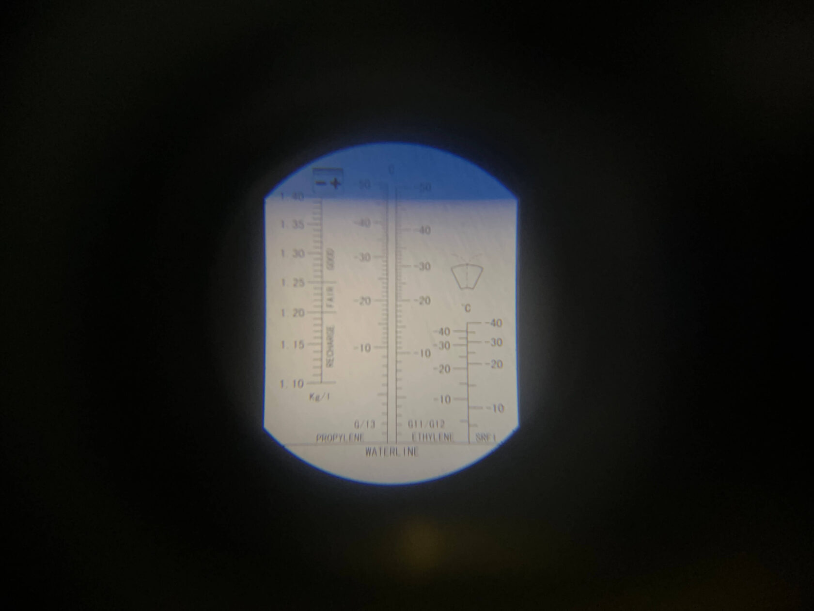 Рефрактометр антифриз Фольксваген