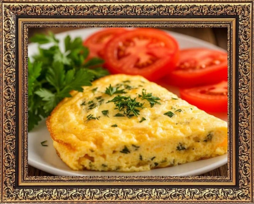 омлет с творогом рецепт в духовке